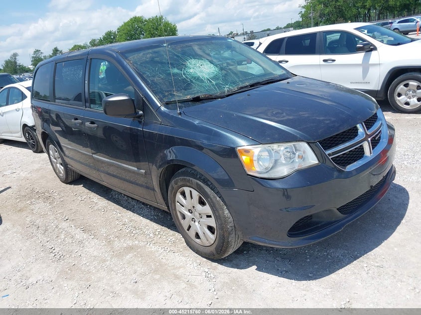 2014 DODGE GRAND CARAVAN SE | 2C4RDGBG7ER191248 | UPCARS