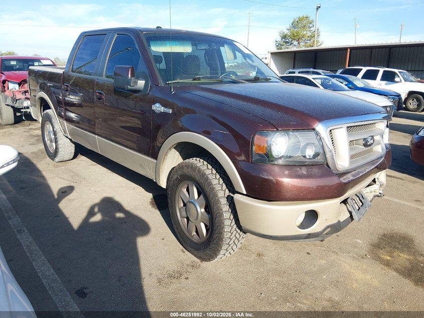2008 FORD F150 SUPERCREW | 1FTPW14V88KB64217 | UPCARS