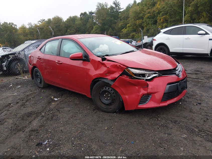 2015 TOYOTA COROLLA LE | 2T1BURHE3FC394786 | UPCARS