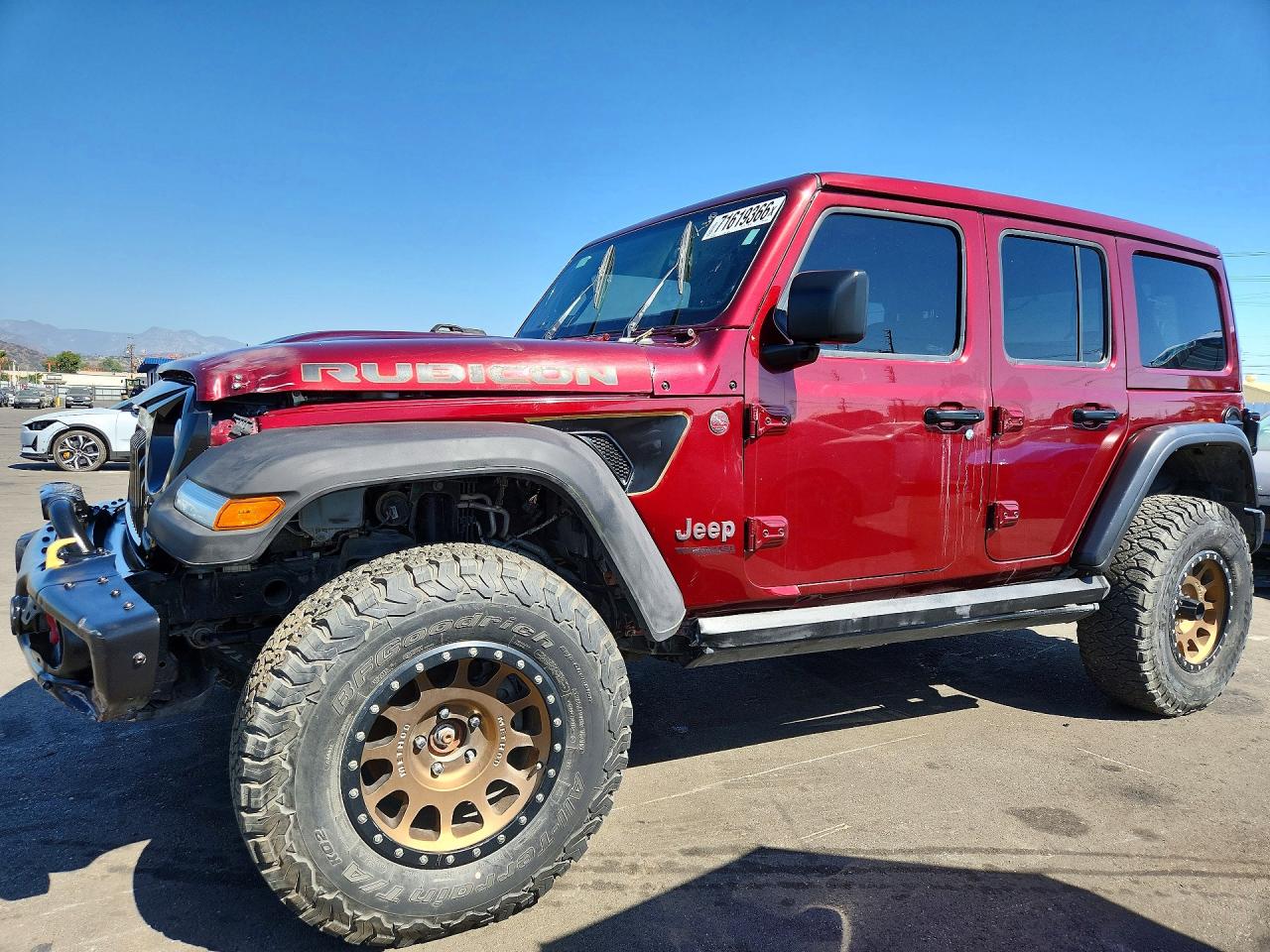 2022 JEEP WRANGLE RUBICON | 1C4HJXFG6NW150454 | UPCARS