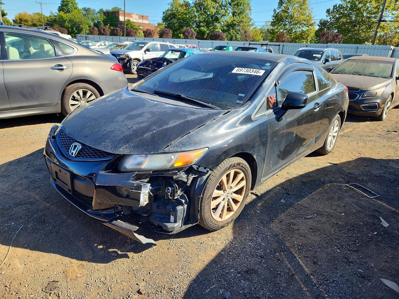 2012 HONDA CIVIC EXL | 2HGFG3B17CH523255 | UPCARS