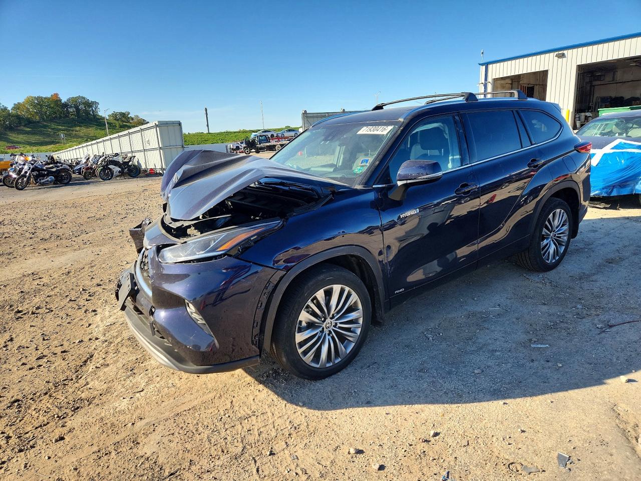 2020 TOYOTA HIGHLANDER HYBRID PLATINUM | 5TDEBRCH0LS007554 | UPCARS