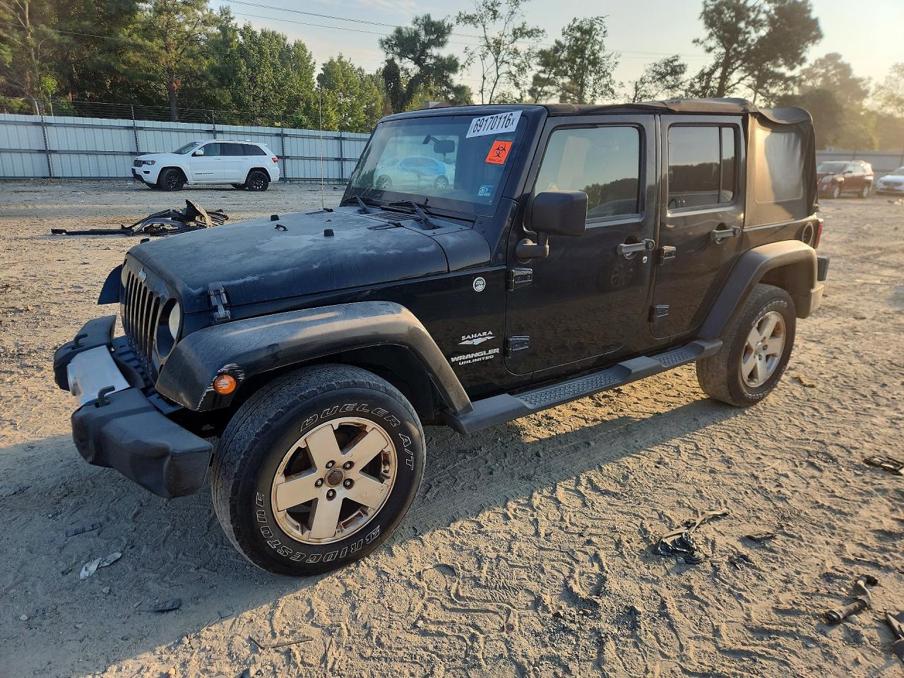 2008 JEEP WRANGLER SAHARA | 1J4GA59108L565101 | UPCARS