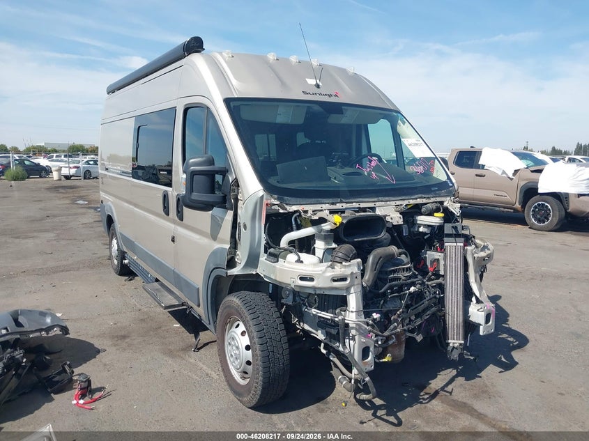 2017 RAM PROMASTER 2500 HIGH ROOF 159 WB | 3C6TRVDG9HE507433 | UPCARS