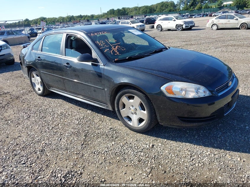2008 CHEVROLET IMPALA LT | 2G1WV58N981343374 | UPCARS