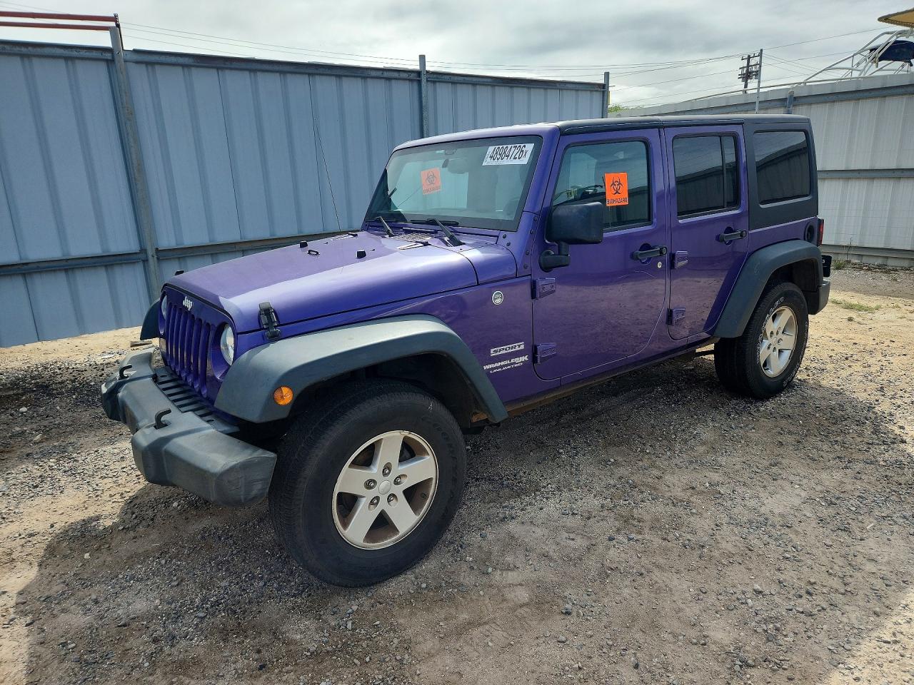 2018 JEEP WRANGLER SPORT | 1C4HJWDG7JL918161 | UPCARS