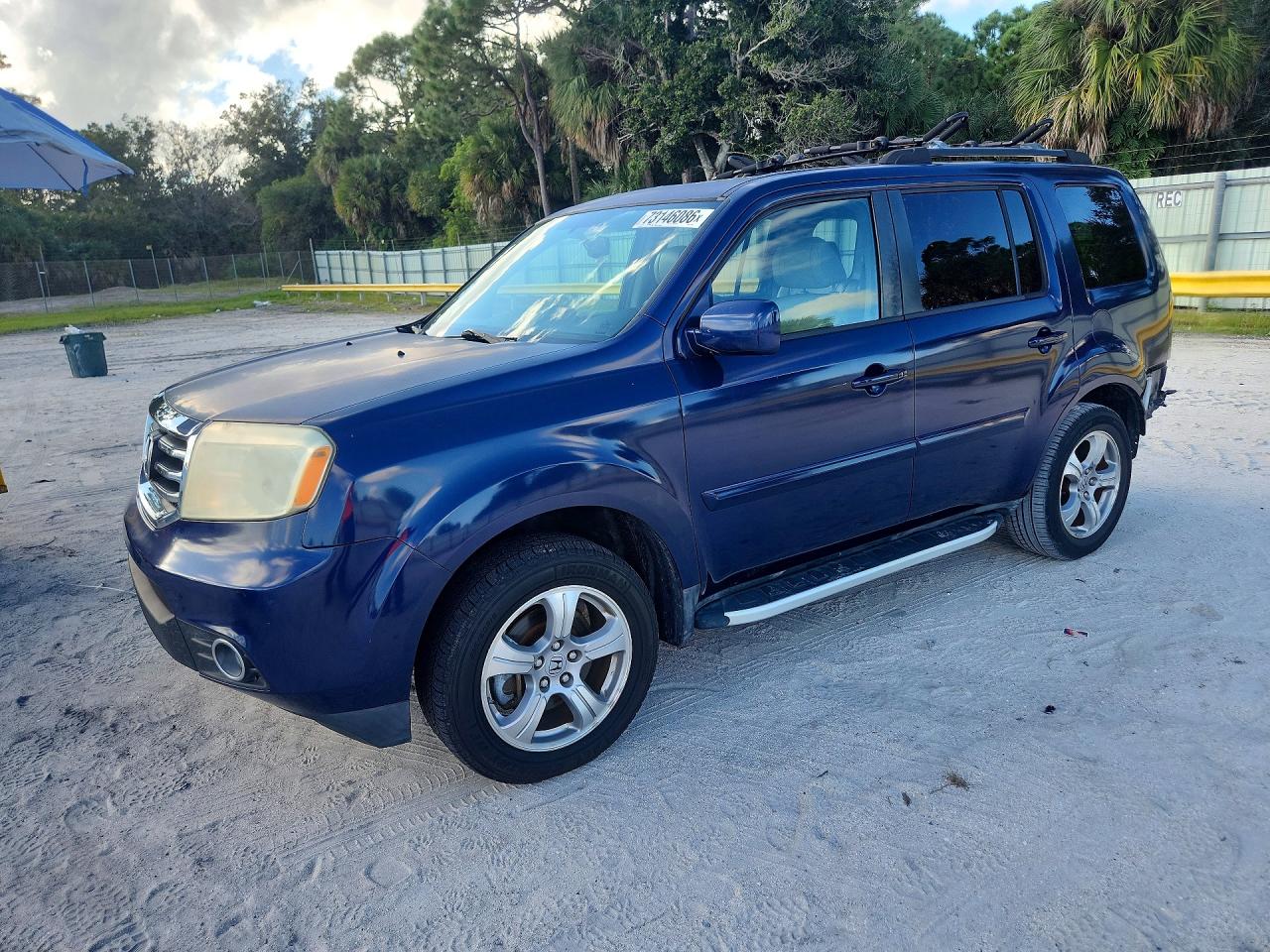2013 HONDA PILOT EXLN | 5FNYF3H77DB015400 | UPCARS