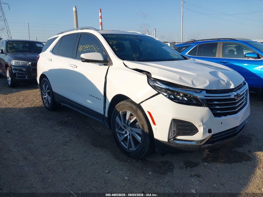 2022 CHEVROLET EQUINOX FWD PREMIER | 3GNAXNEVXNS199860 | UPCARS