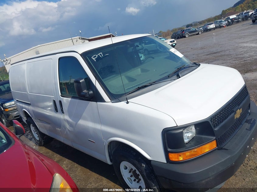2017 CHEVROLET EXPRESS 2500 WORK VAN | 1GCWGAF18H1321477 | UPCARS