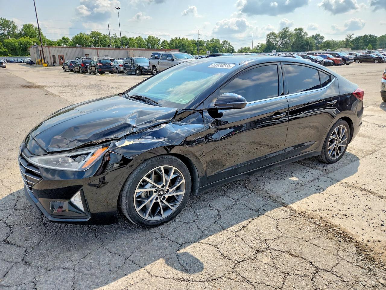 2020 HYUNDAI ELANTRA LIMITED | 5NPD84LF9LH517953 | UPCARS