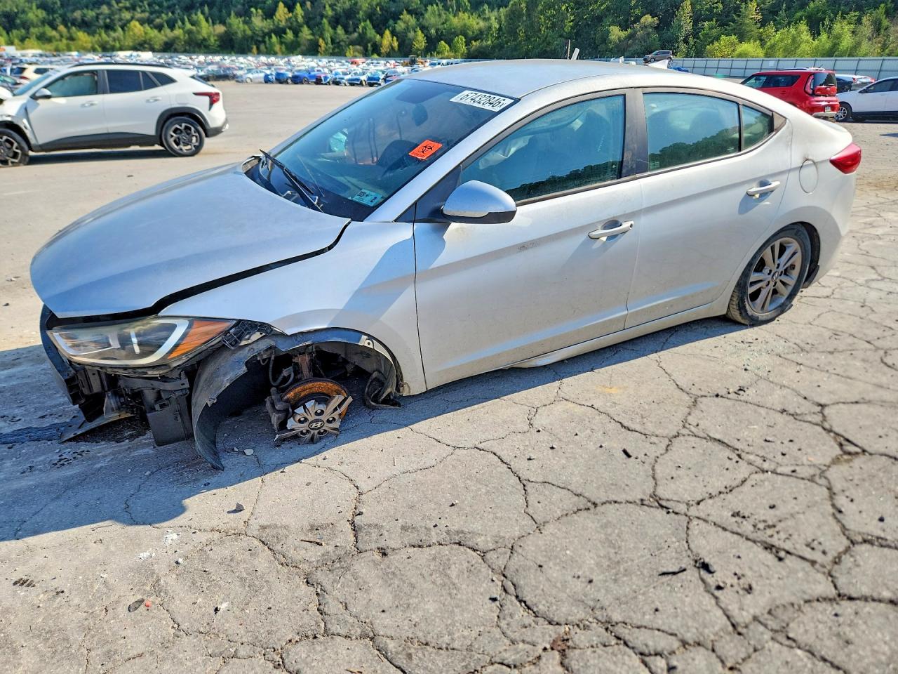 2017 HYUNDAI ELANTRA SE | KMHD84LF7HU074484 | UPCARS