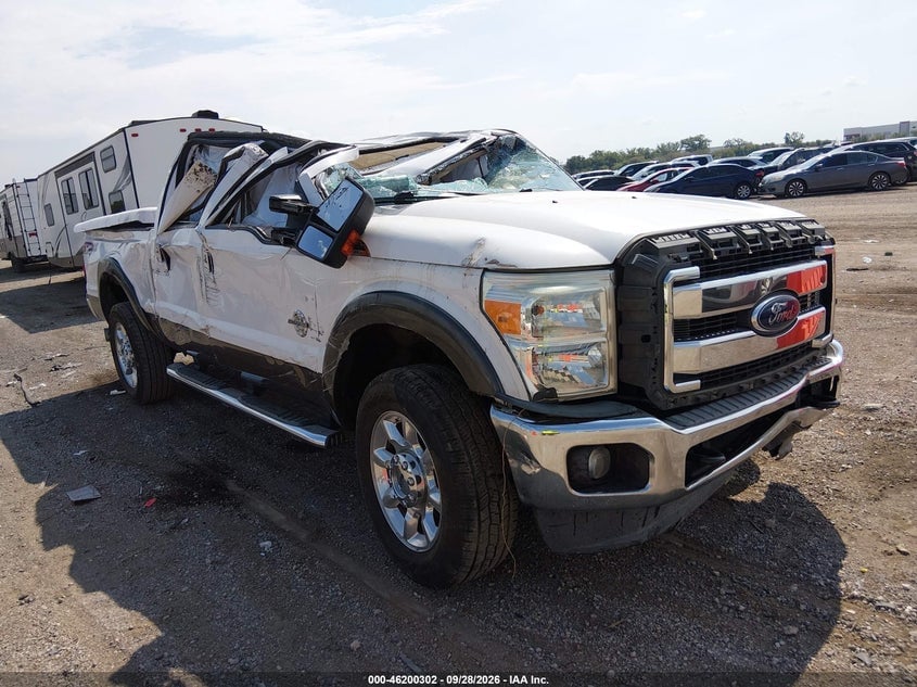 2015 FORD SUPER DUTY F-250 SRW LARIAT | 1FT7W2BTXFEC61616 | UPCARS