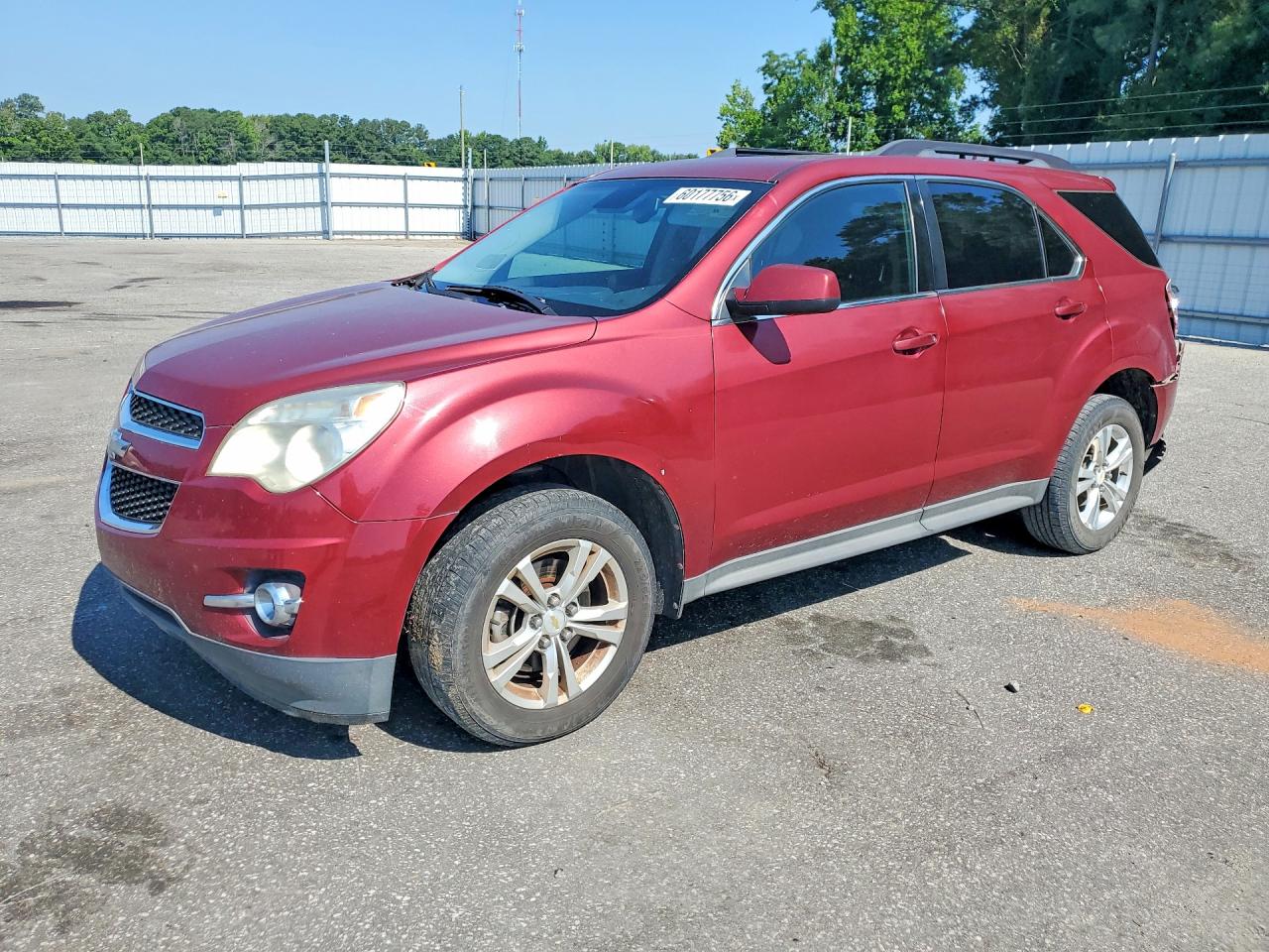 2012 CHEVROLET EQUINOX LT | 2GNALPEK7C6239420 | UPCARS