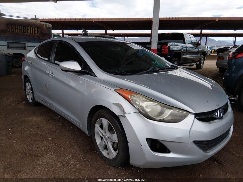 2013 HYUNDAI ELANTRA GLS | KMHDH4AE8DU533462 | UPCARS