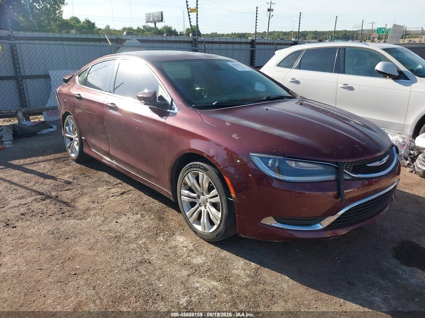 2015 CHRYSLER 200 LIMITED | 1C3CCCAB0FN588195 | UPCARS