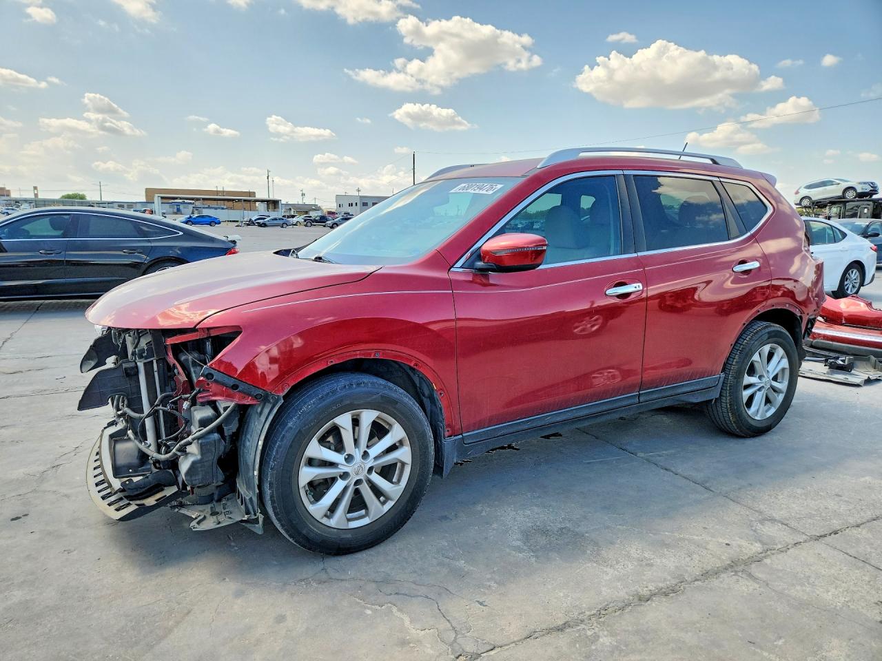 2016 NISSAN ROGUE SV | KNMAT2MT8GP607633 | UPCARS