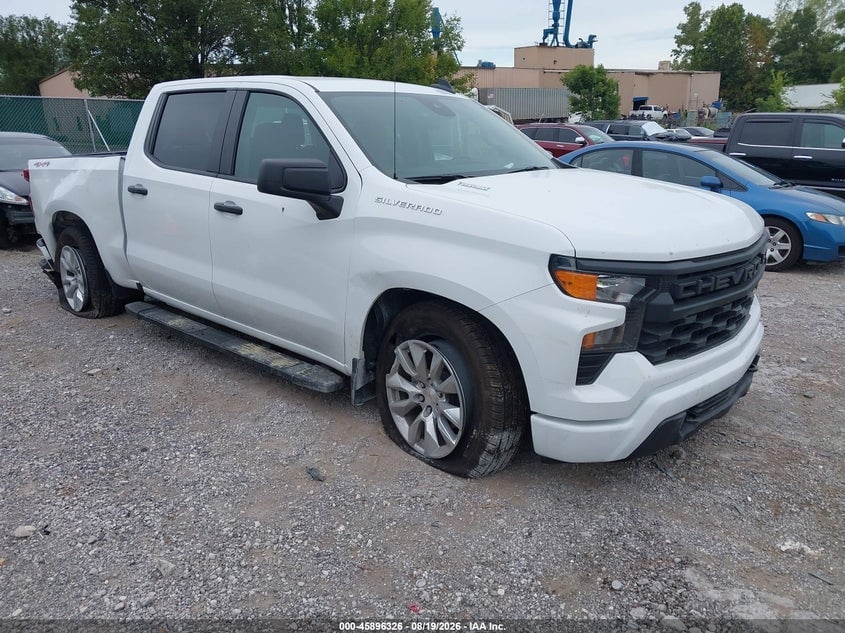 2026 CHEVROLET SILVERADO 1500 4WD  SHORT BED CUSTOM | 1GCPKBEK3TZ397637 | UPCARS