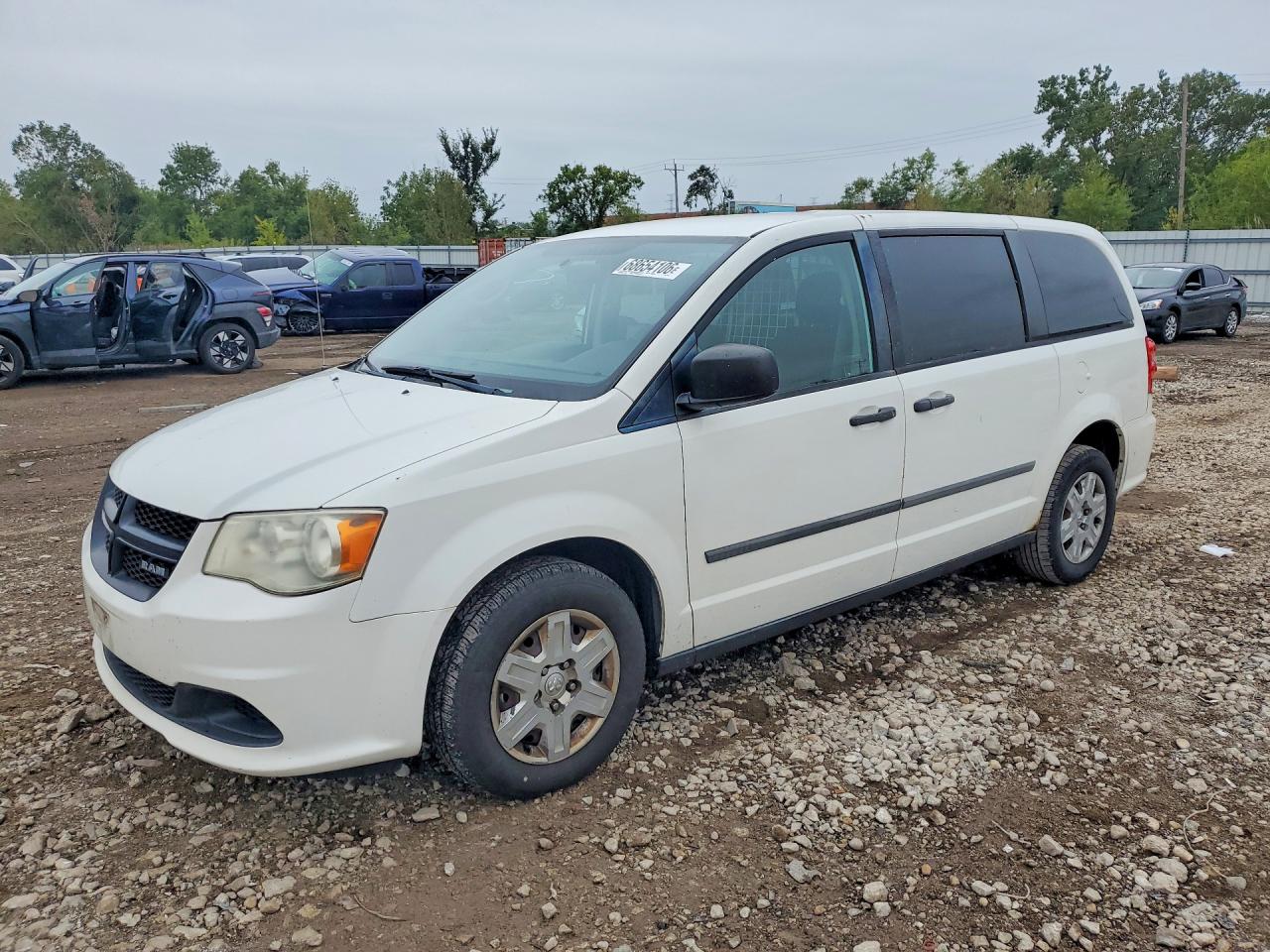 2012 DODGE RAM VAN | 2C4JDGAG5CR255718 | UPCARS