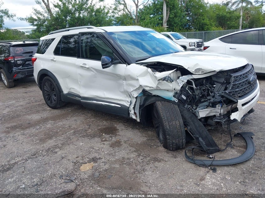 2021 FORD EXPLORER LIMITED | 1FMSK7FHXMGB92965 | UPCARS