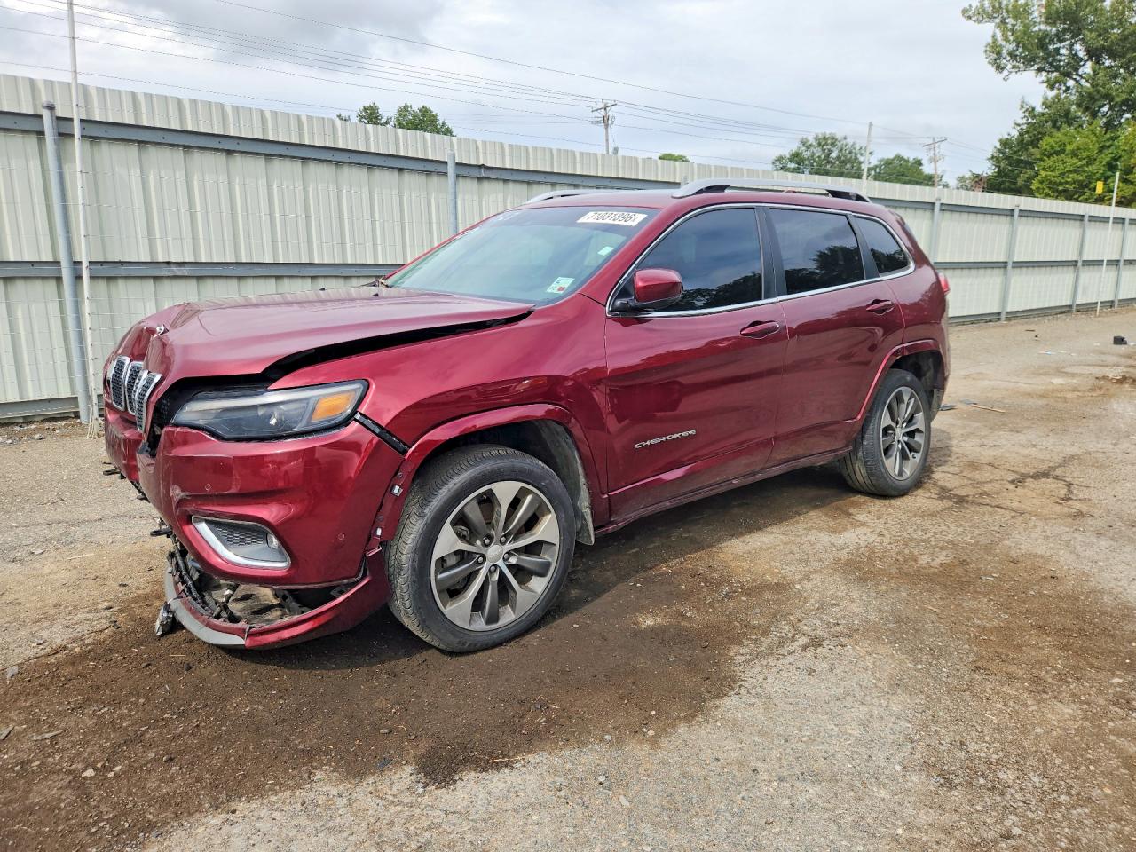 2019 JEEP CHEROKEE OVERLAND | 1C4PJMJN8KD216347 | UPCARS