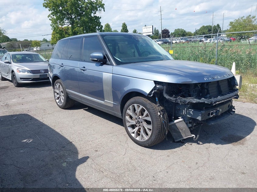 2019 LAND ROVER RANGE ROVER 3.0L V6 SUPERCHARGED HSE | SALGS2SV6KA550063 | UPCARS