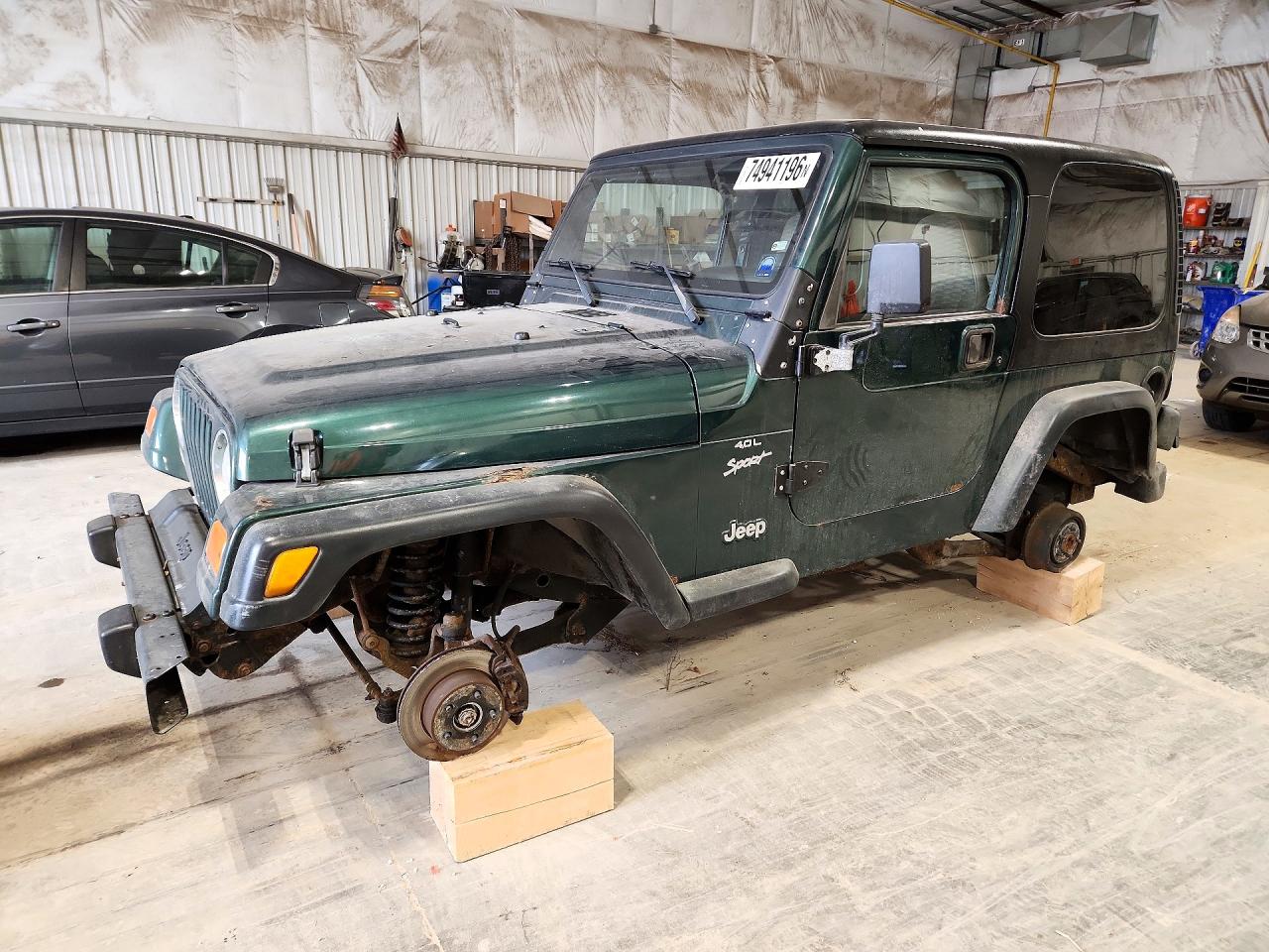 2000 JEEP WRANGLER SPORT | 1J4FA49S3YP755062 | UPCARS