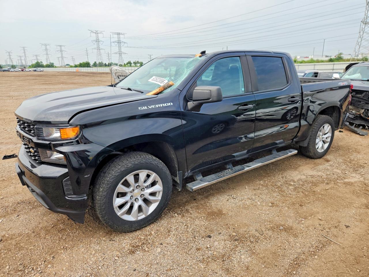 2021 CHEVROLET SILVERADO K1500 CUSTOM | 3GCUYBEF8MG143203 | UPCARS