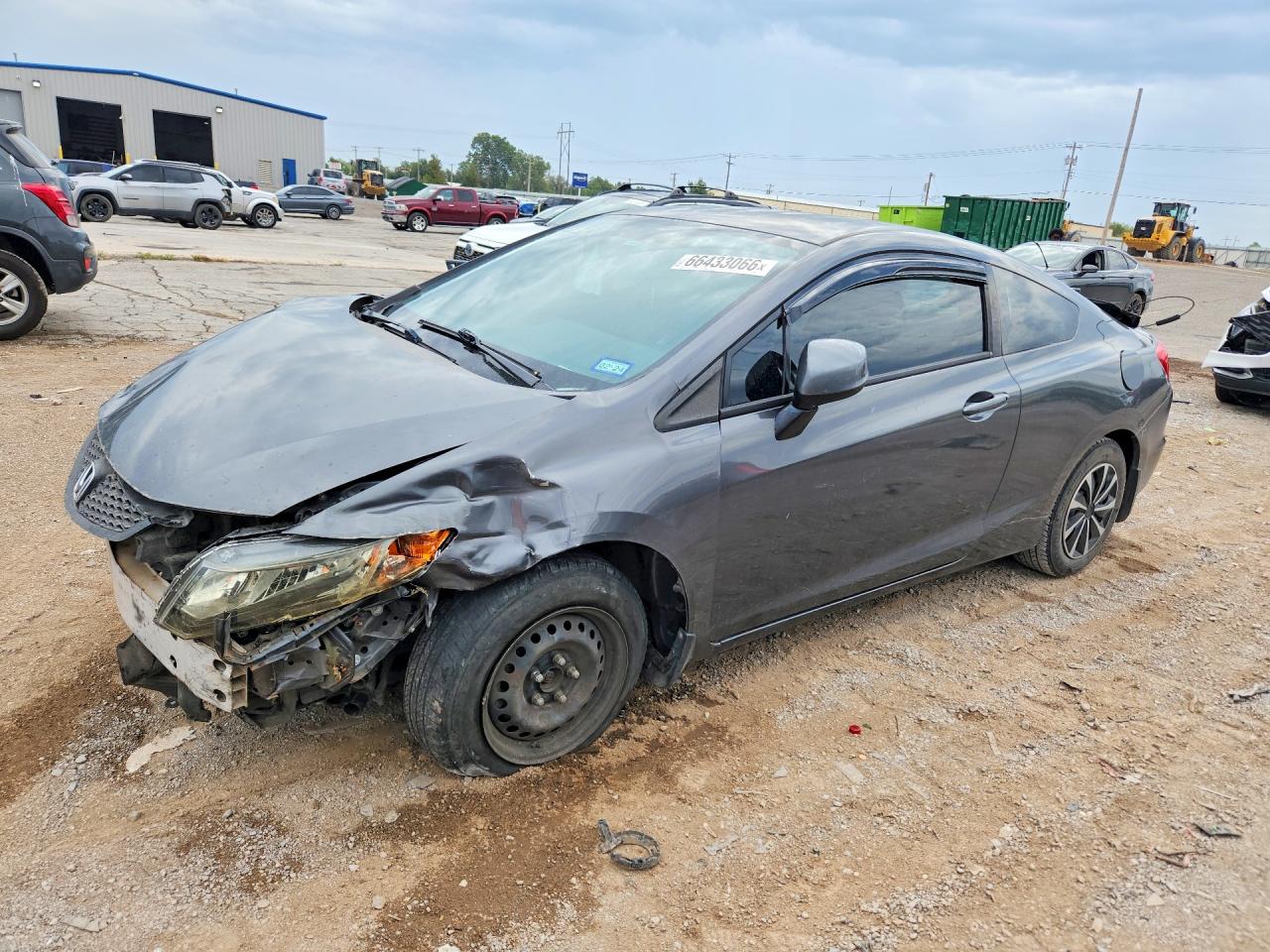 2013 HONDA CIVIC LX | 2HGFG3B55DH531827 | UPCARS