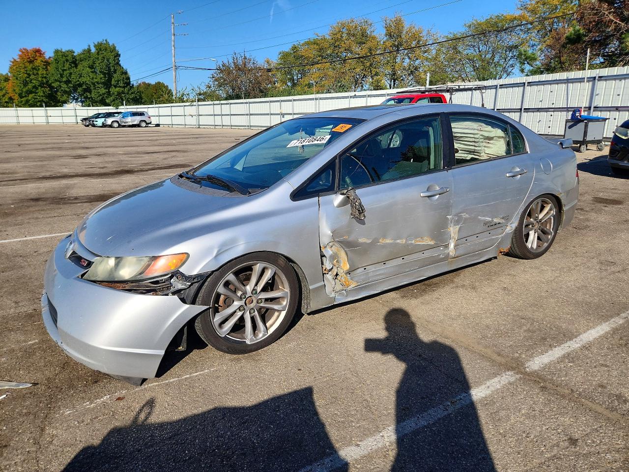 2007 HONDA CIVIC SI | 2HGFA55587H703667 | UPCARS