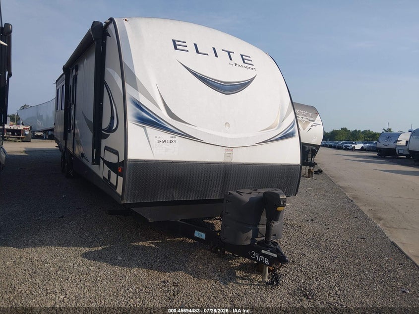 2018 KEYSTONE RV PASSPORT ELITE 34MB TRAVEL TRAILER | 4YDT34M29JK418325 | UPCARS
