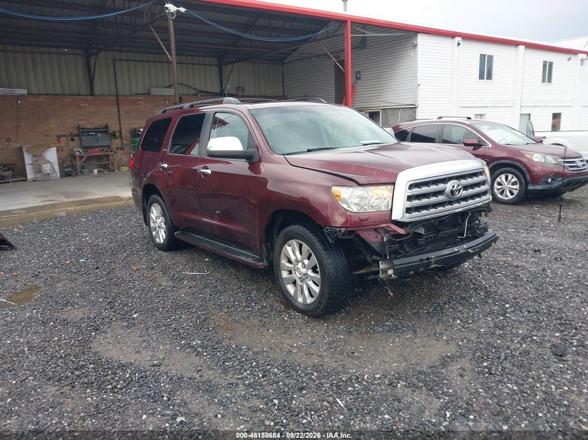 2008 TOYOTA SEQUOIA PLATINUM 5.7L V8 | 5TDBY67A78S000203 | UPCARS