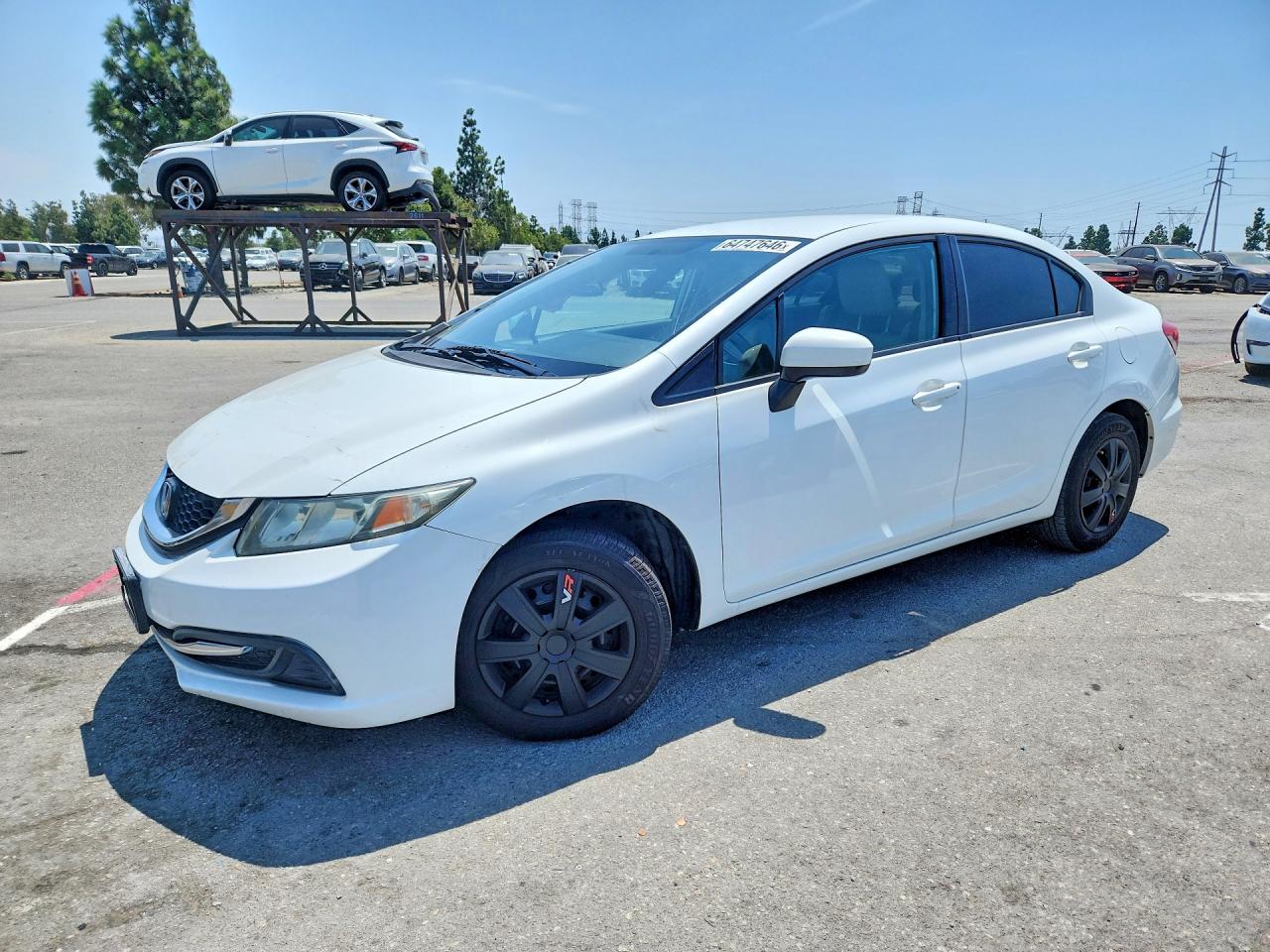 2015 HONDA CIVIC LX | 19XFB2F5XFE226212 | UPCARS