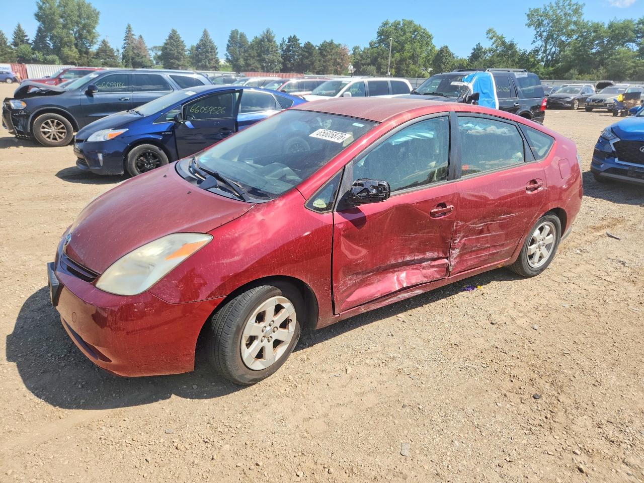 2004 TOYOTA PRIUS BASE | JTDKB20U540111263 | UPCARS