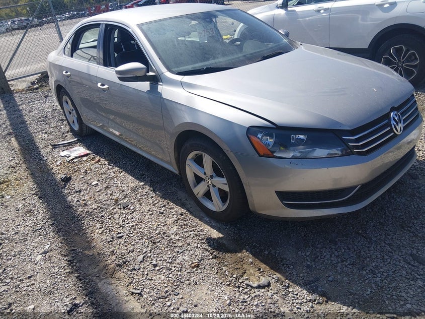 2013 VOLKSWAGEN PASSAT 2.5L SE | 1VWBH7A3XDC135913 | UPCARS
