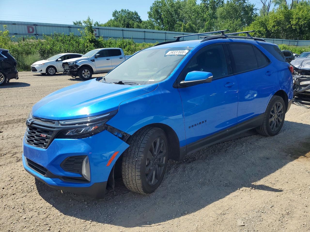 2024 CHEVROLET EQUINOX RS | 3GNAXWEG7RS107374 | UPCARS