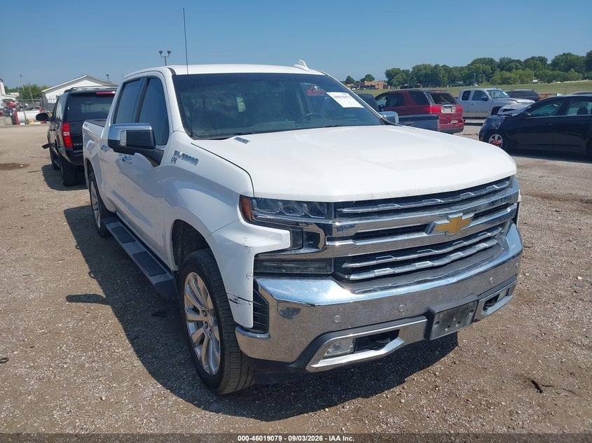 2020 CHEVROLET SILVERADO 1500 4WD  SHORT BED LTZ | 3GCUYGET6LG183524 | UPCARS