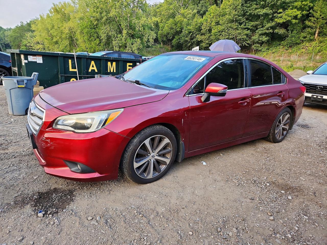 2015 SUBARU LEGACY 2.5I LIMITED | 4S3BNAN66F3052897 | UPCARS