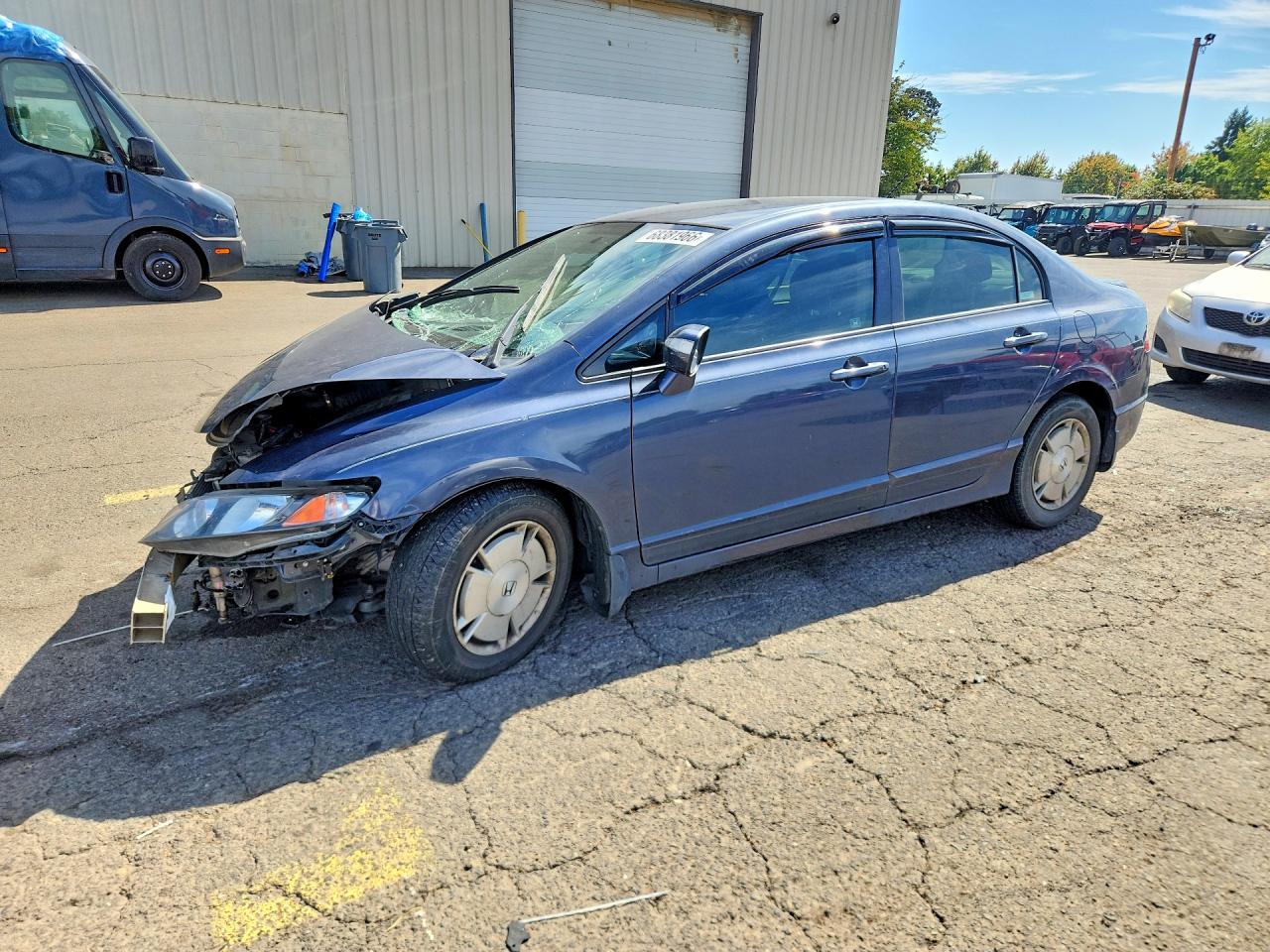 2010 HONDA CIVIC HYBRID | JHMFA3F21AS003480 | UPCARS