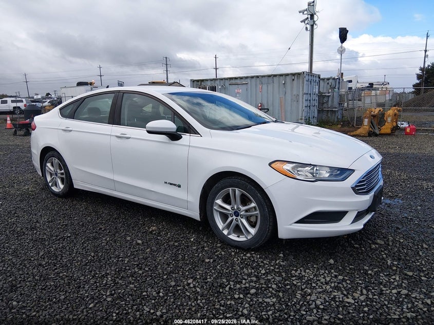 2018 FORD FUSION HYBRID S | 3FA6P0UU6JR243595 | UPCARS