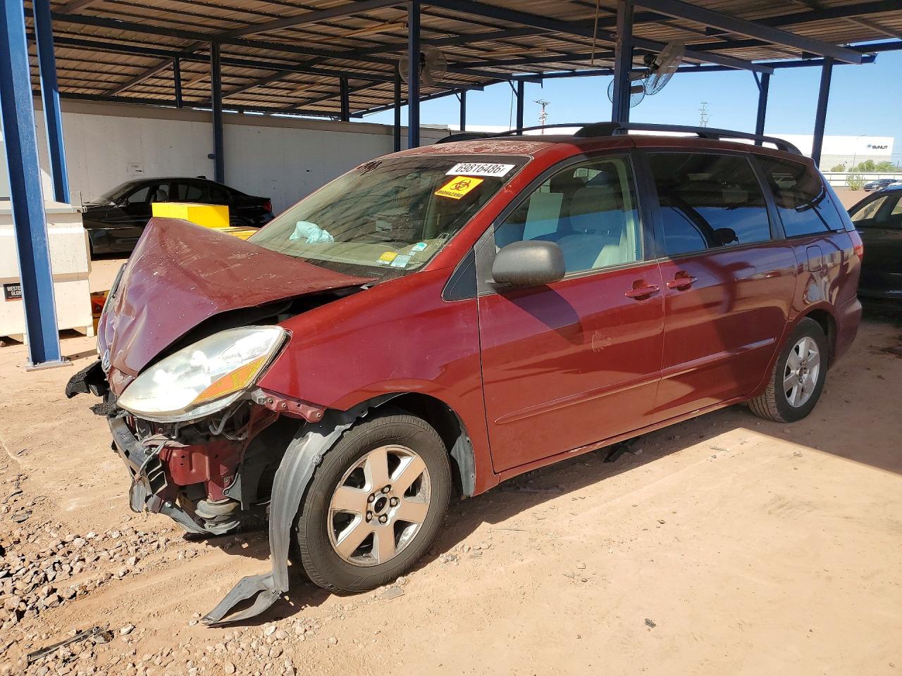 2009 TOYOTA SIENNA LE 8-PASSENGER | 5TDZK23C99S264492 | UPCARS