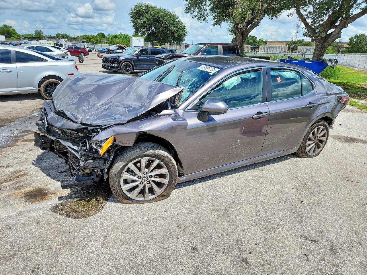 2022 TOYOTA CAMRY LE | 4T1C11AK0NU646652 | UPCARS