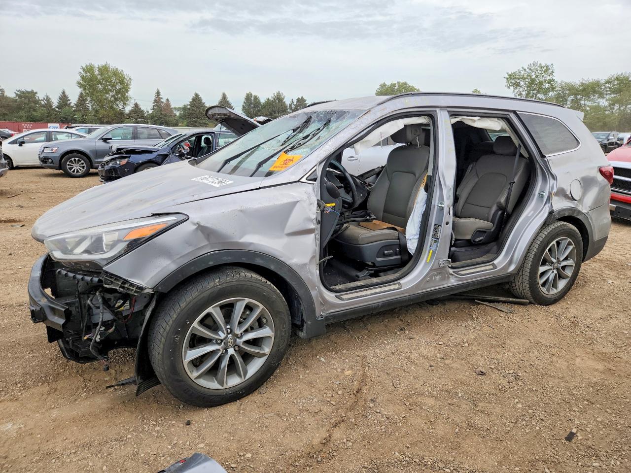 2017 HYUNDAI SANTA FE LIMITED | KM8SNDHF4HU234703 | UPCARS