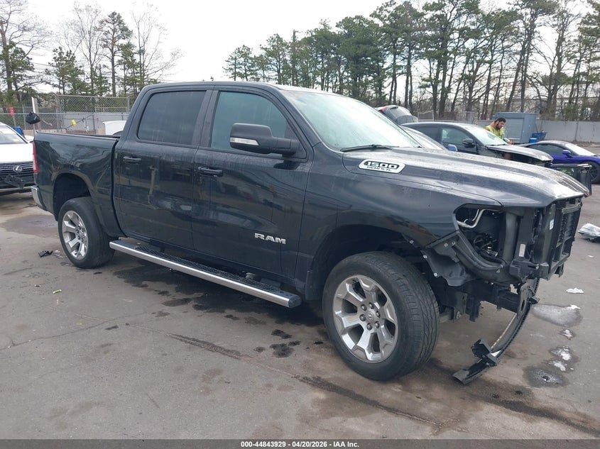 2022 RAM 1500 BIG HORN  4X4 5'7 BOX | 1C6SRFFT5NN135379 | UPCARS