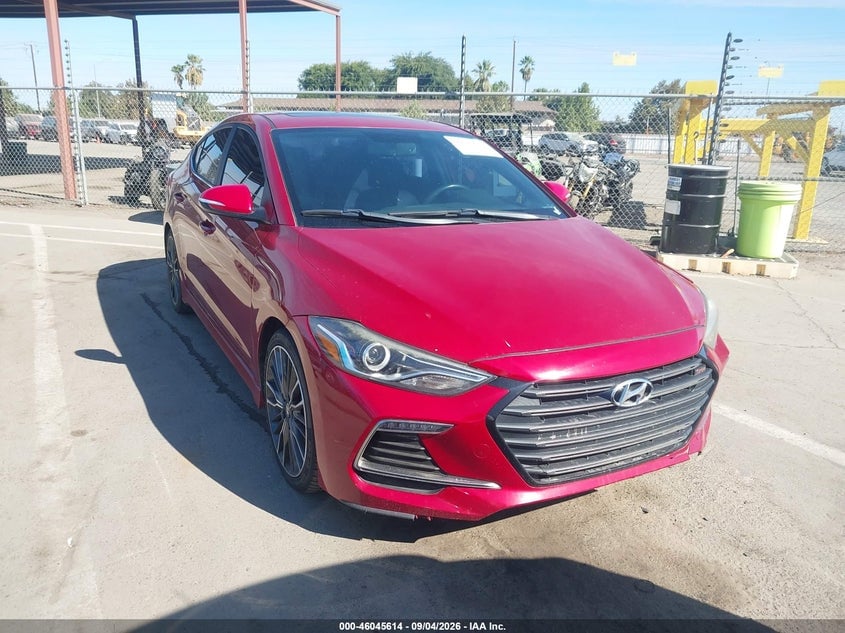 2018 HYUNDAI ELANTRA SPORT | KMHD04LB2JU523726 | UPCARS