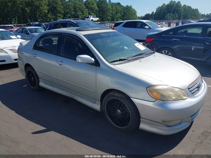 2003 TOYOTA COROLLA S | 1NXBR32E83Z162346 | UPCARS