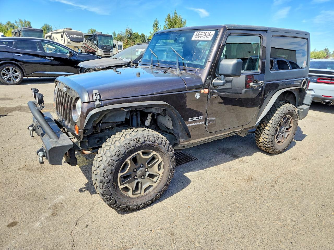 2013 JEEP WRANGLER SPORT | 1C4AJWAG4DL685771 | UPCARS