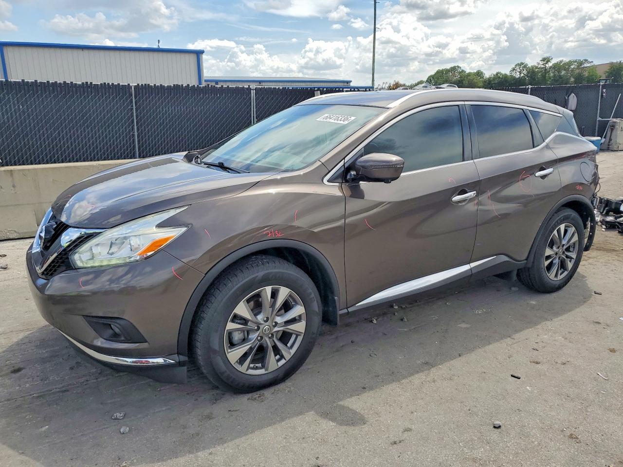 2016 NISSAN MURANO SL | 5N1AZ2MGXGN120670 | UPCARS