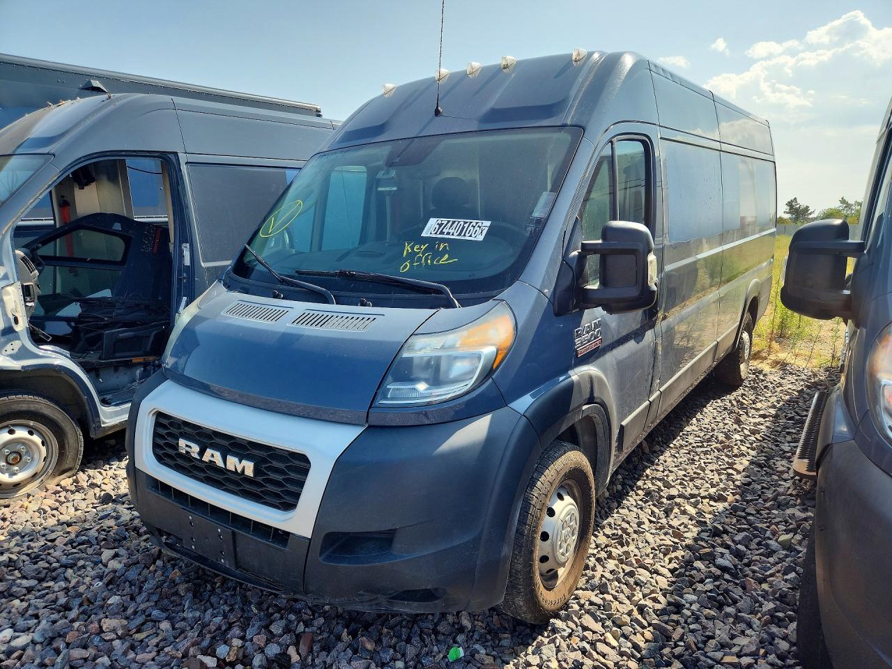 2021 RAM PROMASTER DELIVERY VAN | 3C6MRVJG1ME536279 | UPCARS
