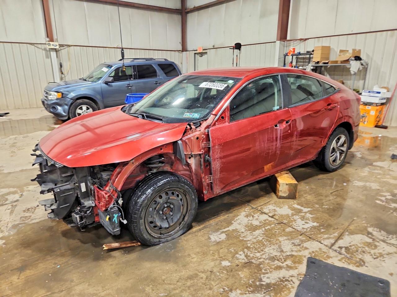 2019 HONDA CIVIC LX | 2HGFC2F65KH556345 | UPCARS