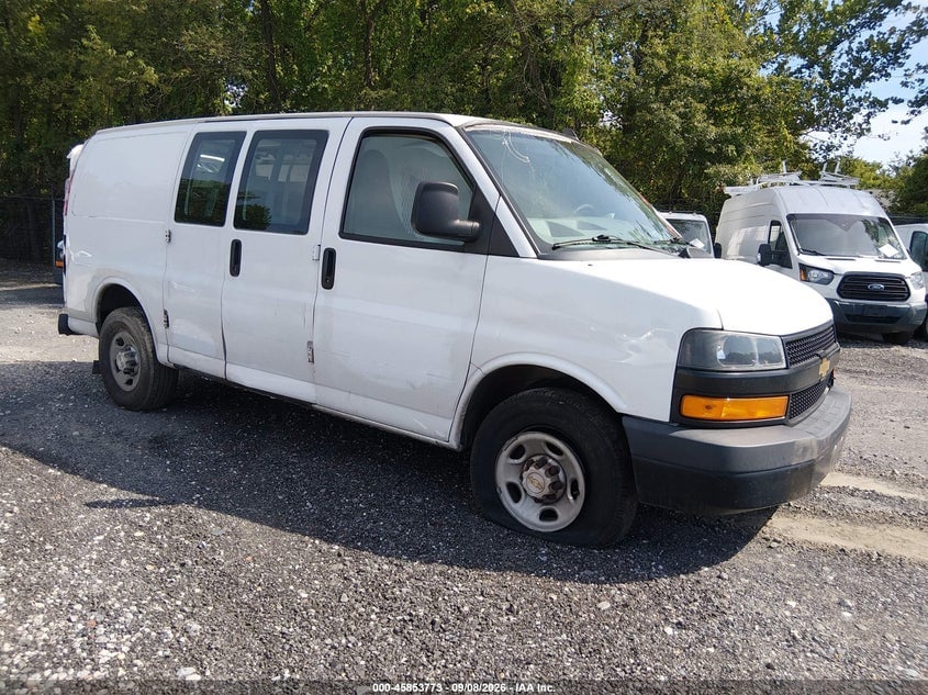 2020 CHEVROLET EXPRESS CARGO RWD 2500 REGULAR WHEELBASE WT | 1GCWGAFG1L1269168 | UPCARS